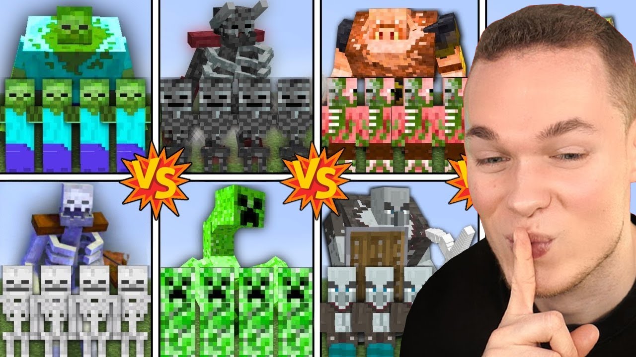 XXL MONSTER MUTANTEN MOB BATTLE TURNIER in Minecraft!