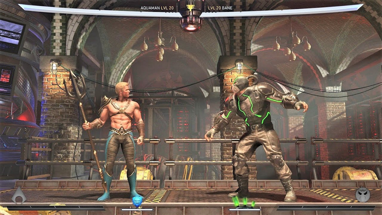 Aquaman vs Bane (Hardest AI) - INJUSTICE 2