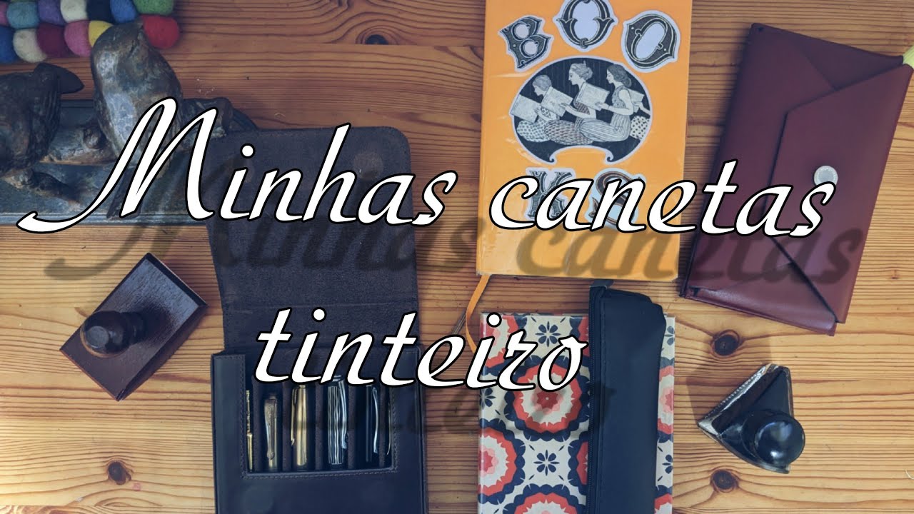 MINHAS CANETAS TINTEIRO | Diário, adesivos, tintas