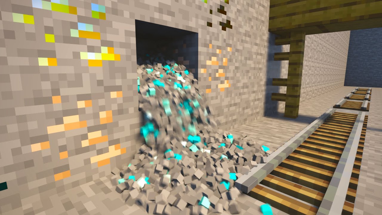 Liquify Tool MOD - Small Minecraft Chunk 👆 | Teardown