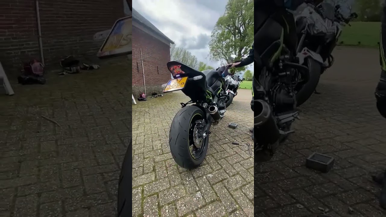 Kawasaki&rsquo;s Z900 (35kW / A2) 2021 full leovince (lv10) exhaust system