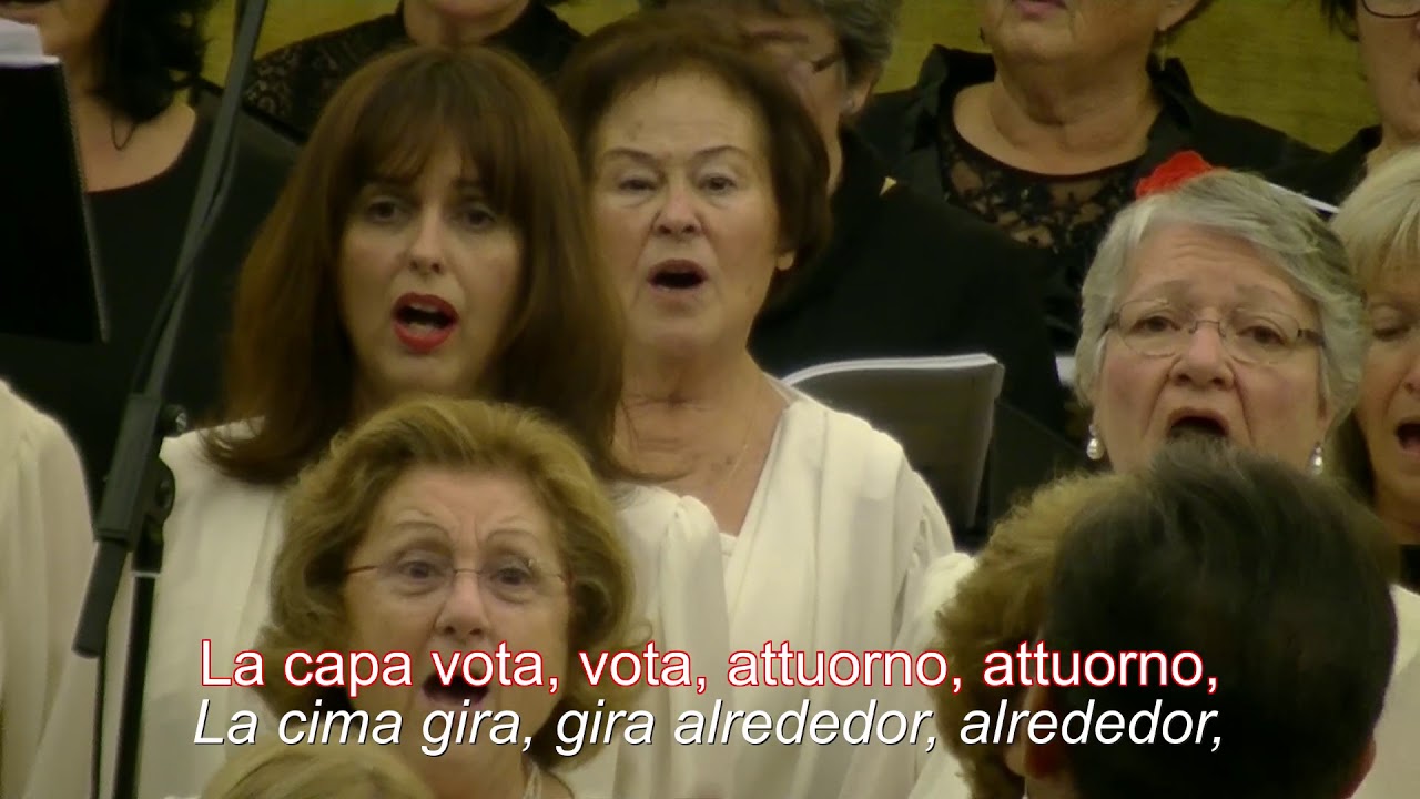 FUNICULÌ FUNICULÀ. Coral Tabaquera Alicantina. VII Encuentro Coral Ciudad de Alicante.