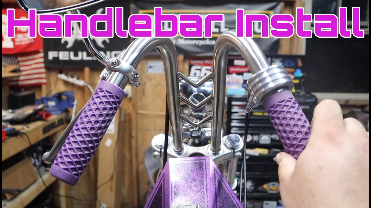 Chopper Build | Episode 24: Rabbit Ear Handlebar Install