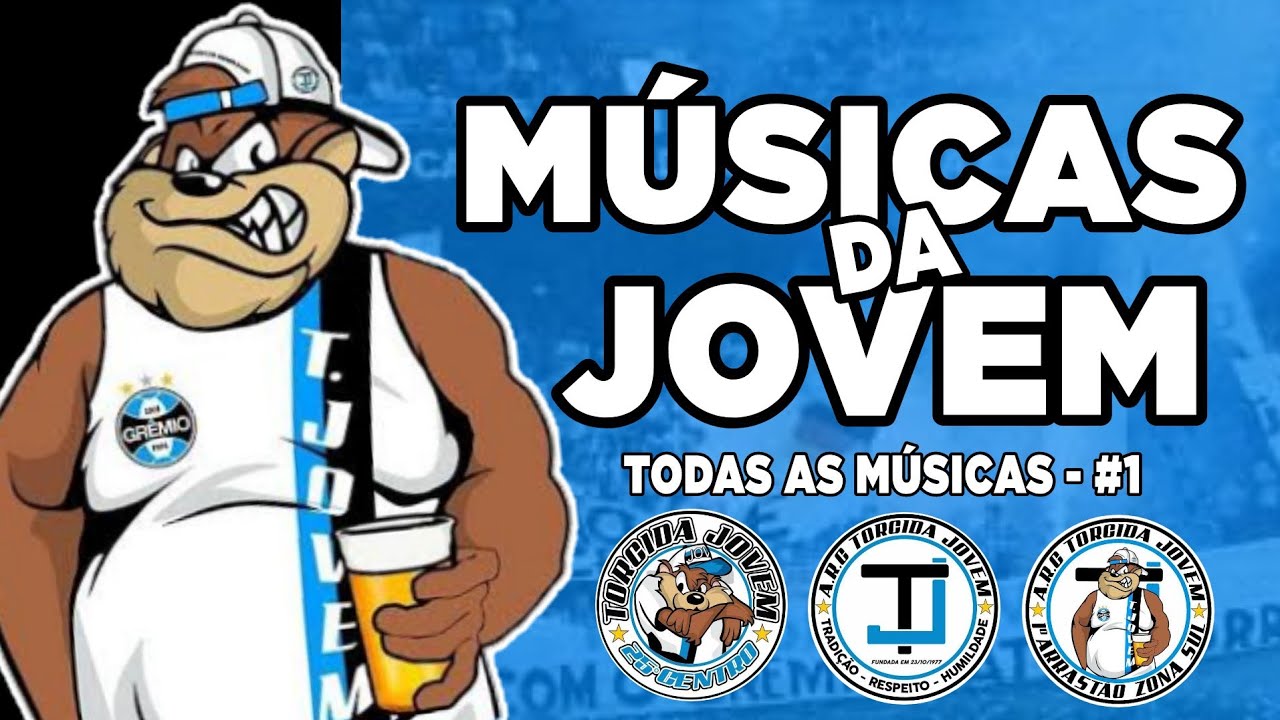 TODAS AS MÚSICAS DA TORCIDA JOVEM DO GRÊMIO (com letra)