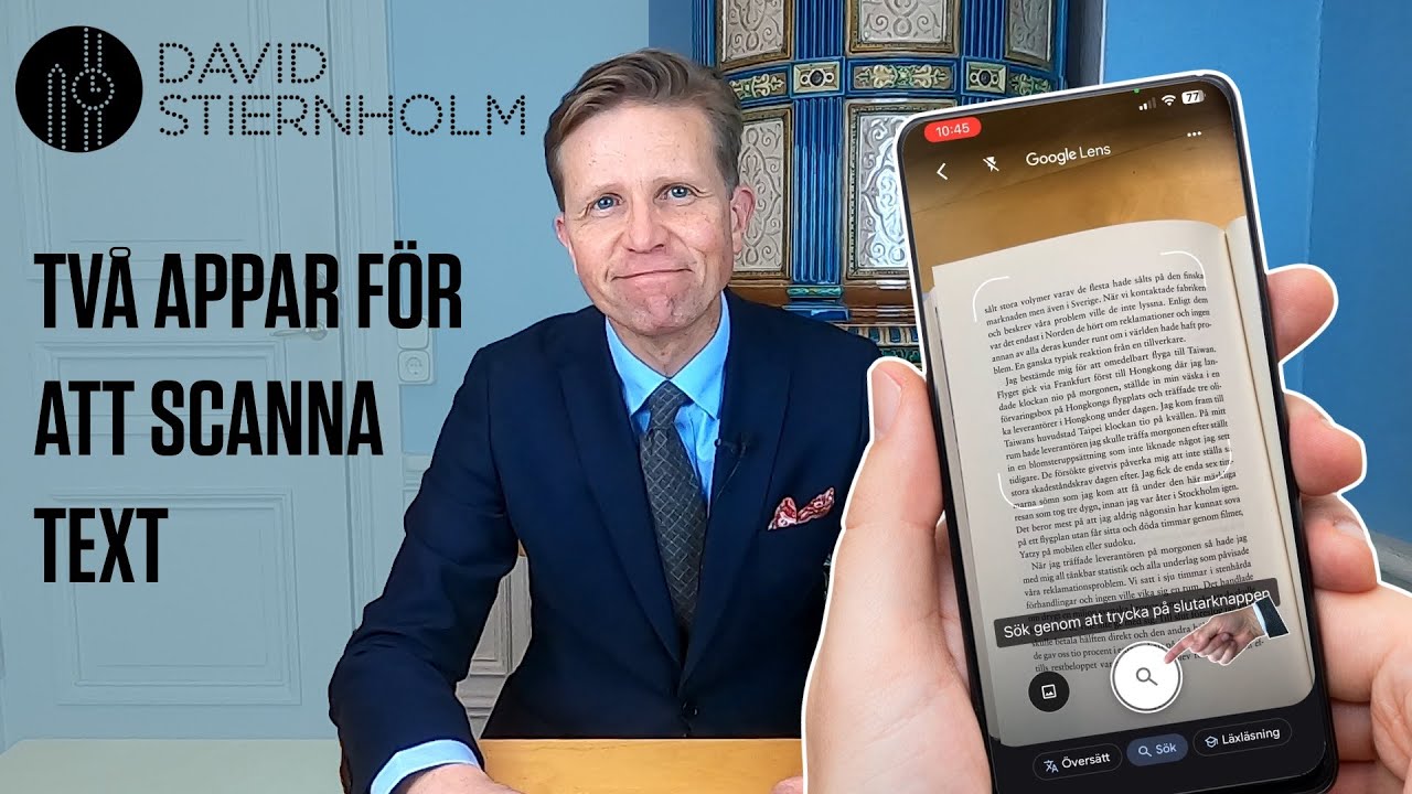 Tv&aring; utm&auml;rkta och gratis appar f&ouml;r att scanna text med OCR