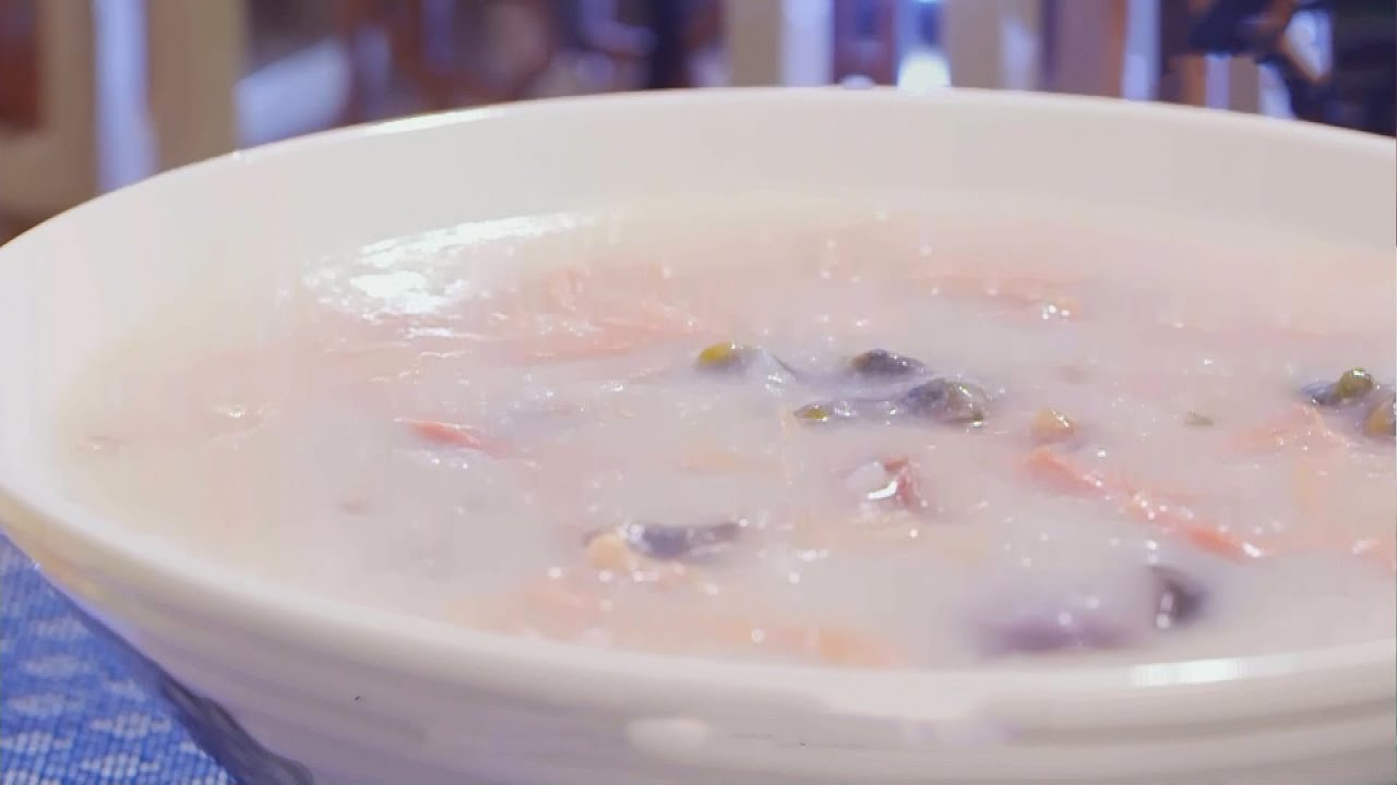 阿爺廚房食譜 | 皮蛋鹹廋肉粥