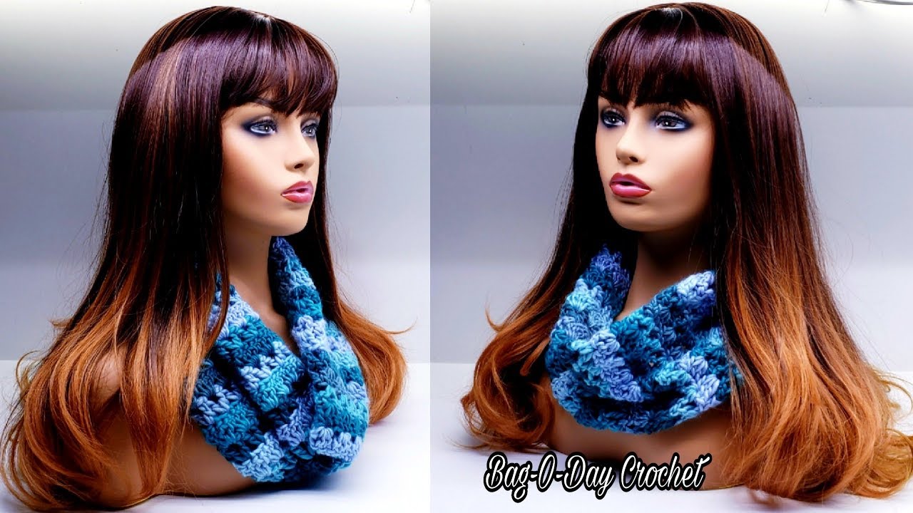 How To Crochet A Very Easy Cowl | A Simple Beauty - Bag O Day Crochet Tutorial #569