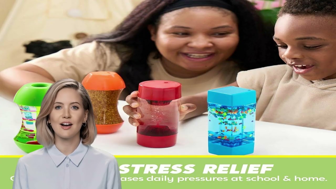**Calm & Focused Kids! JOYIN Fidget Tubes Review for Stress Relief 🌈**