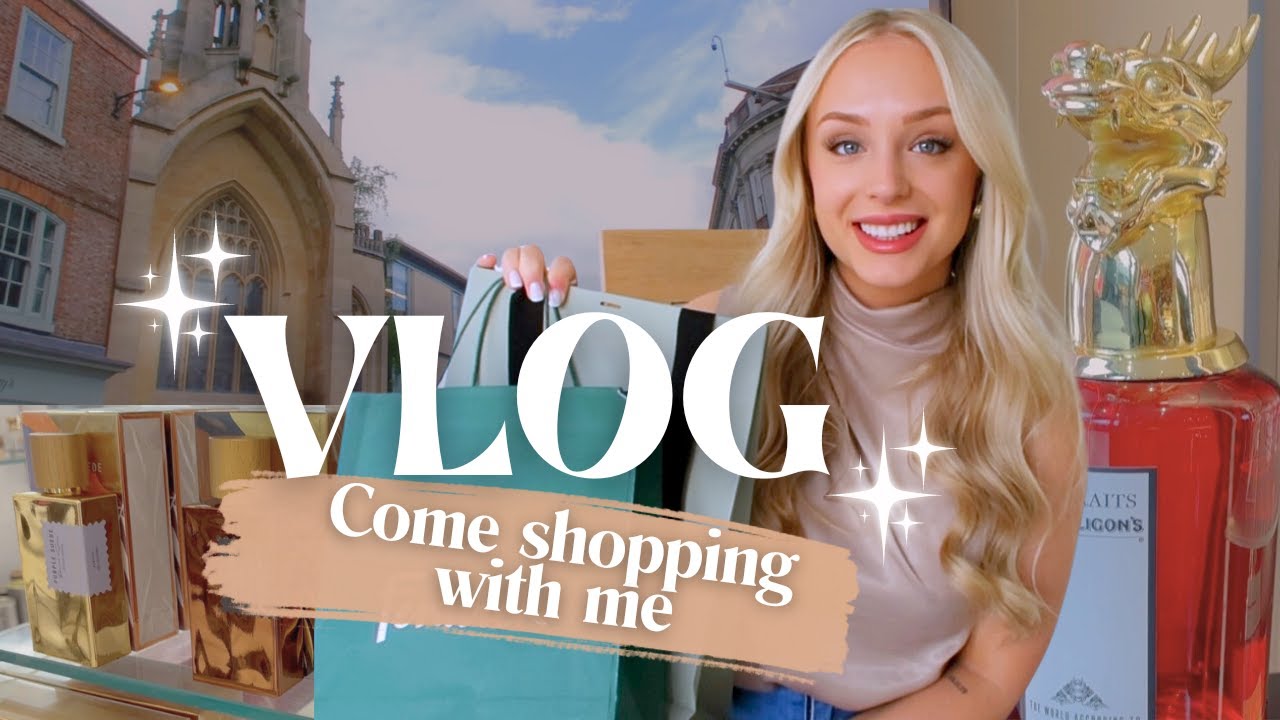Come FRAGRANCE Shopping with me! VLOG | Coffee, Sushi & Mini HAUL
