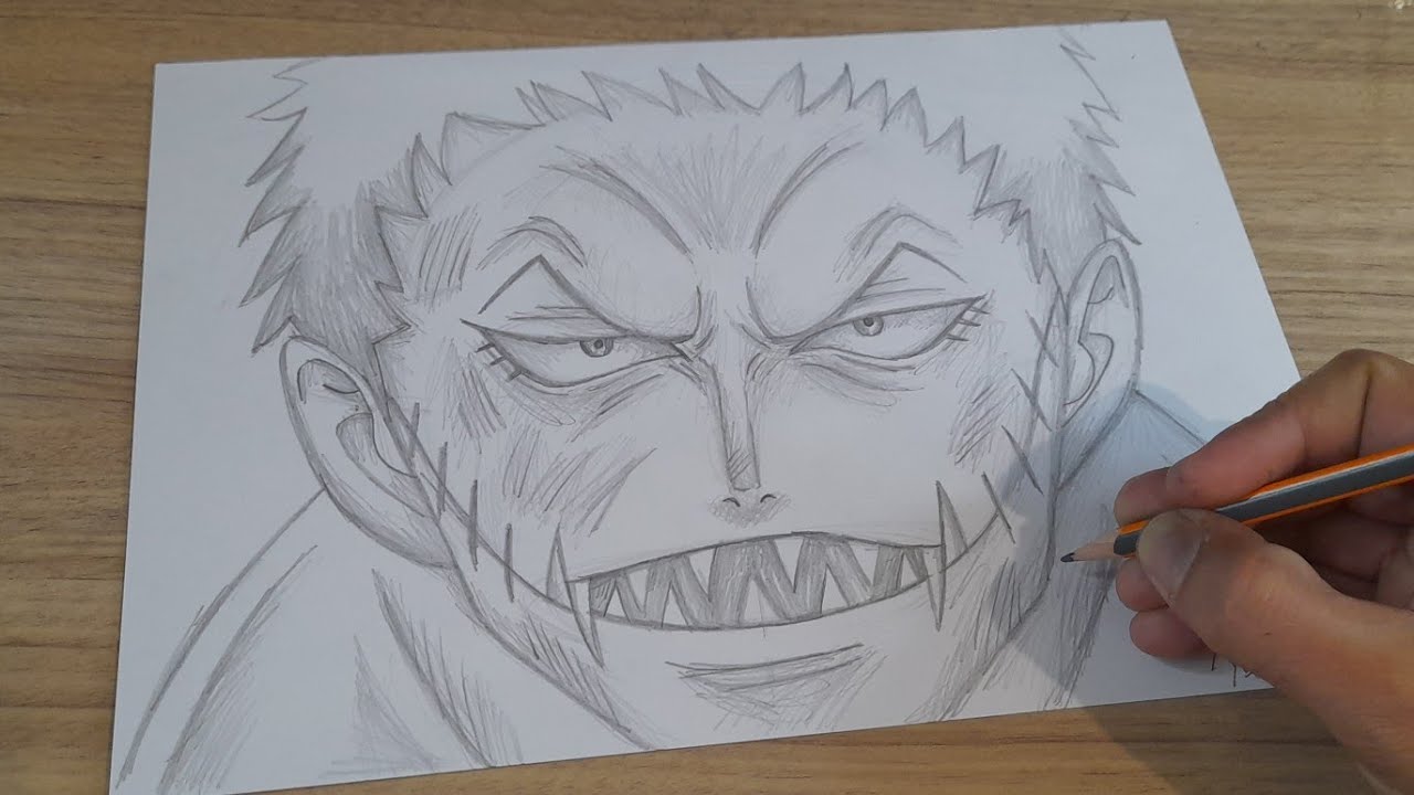 COMO DESENHAR O KATAKURI DE ONE PIECE