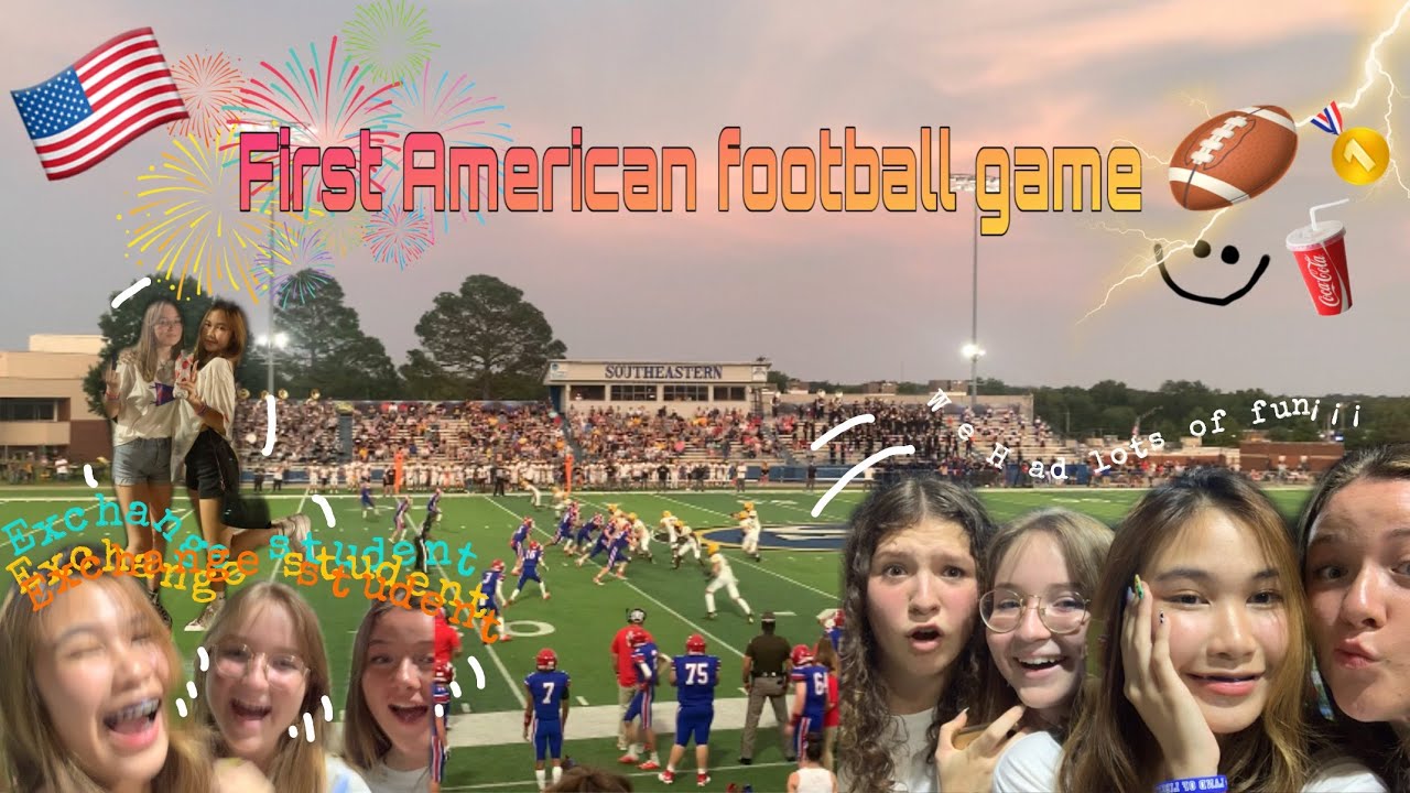 pieintheusa pt.04 🇺🇸🏈| American football,ทำคัพเค้กสีม่วงแต่ออกมาเป็นสีเทา| นักเรียกแลกเปลี่ยนusa