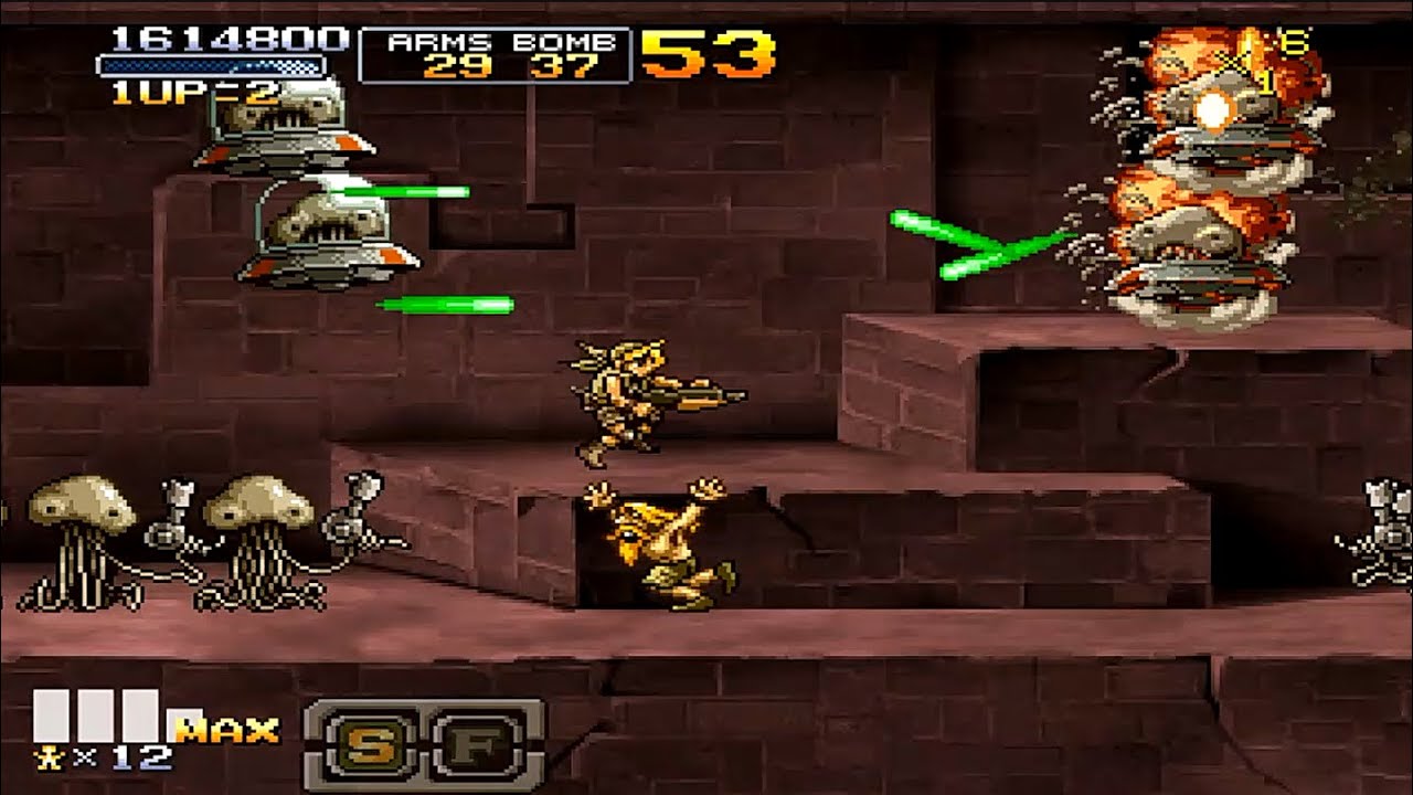 [ Metal Slug XX ] Mission 5 Score Attack [Eri / Mars people's path]