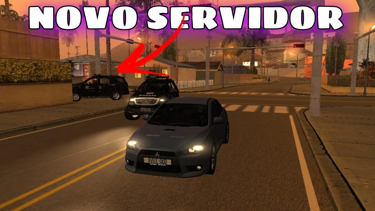 GTA MTA SERVIDOR NOVO DANDO FUGA PC FRACO