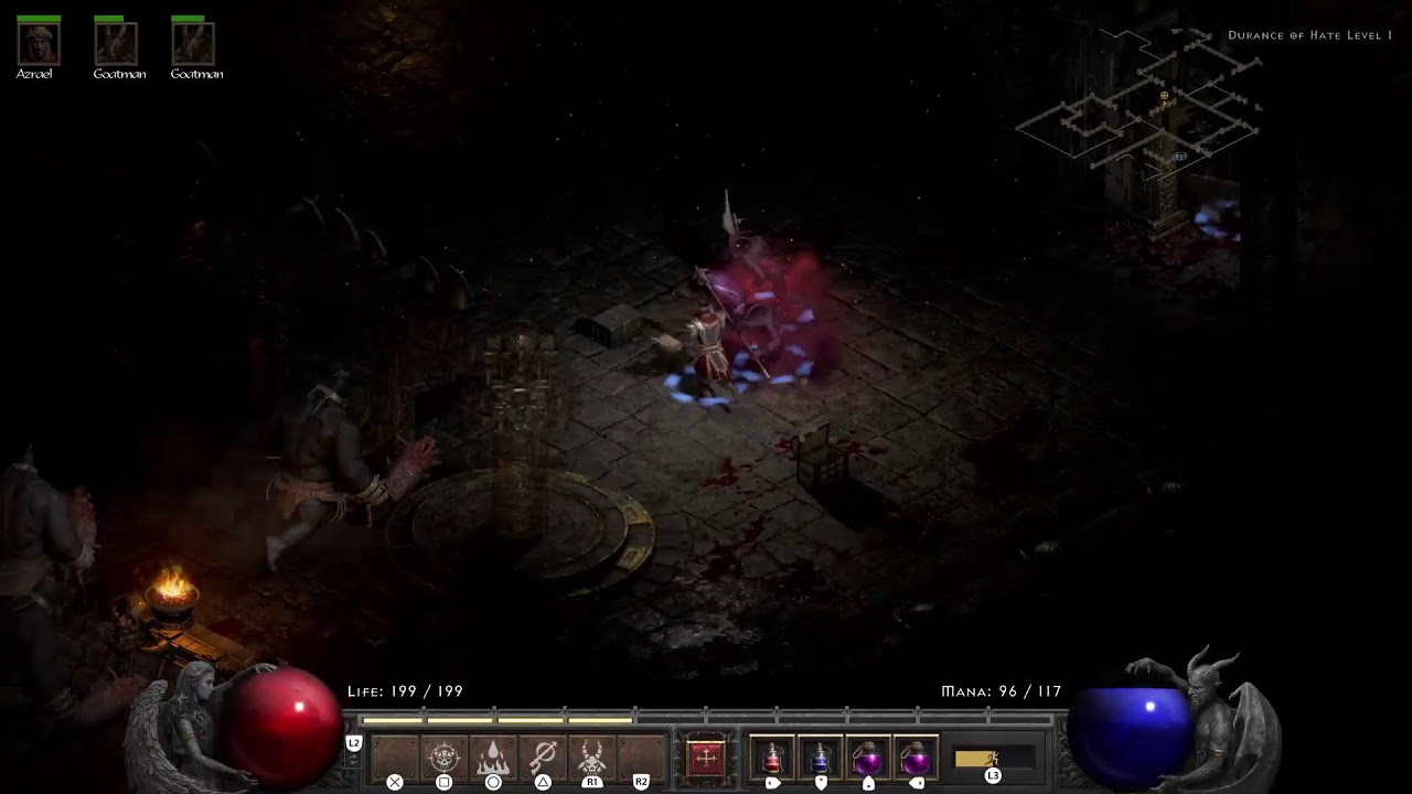 Diablo II Resurrected (PS5 Pro) Reign of the Warlock HC Grind