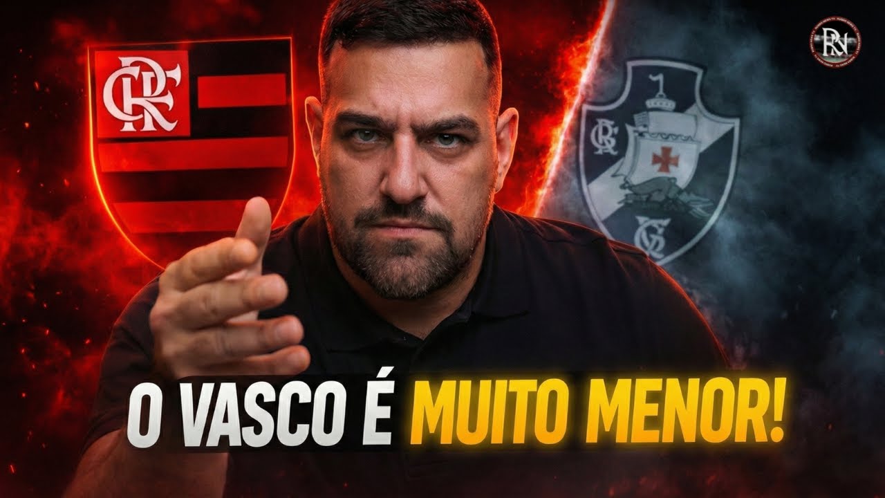 🔥⚽ O VASCO é MUITO MENOR que o Flamengo! 👀💥