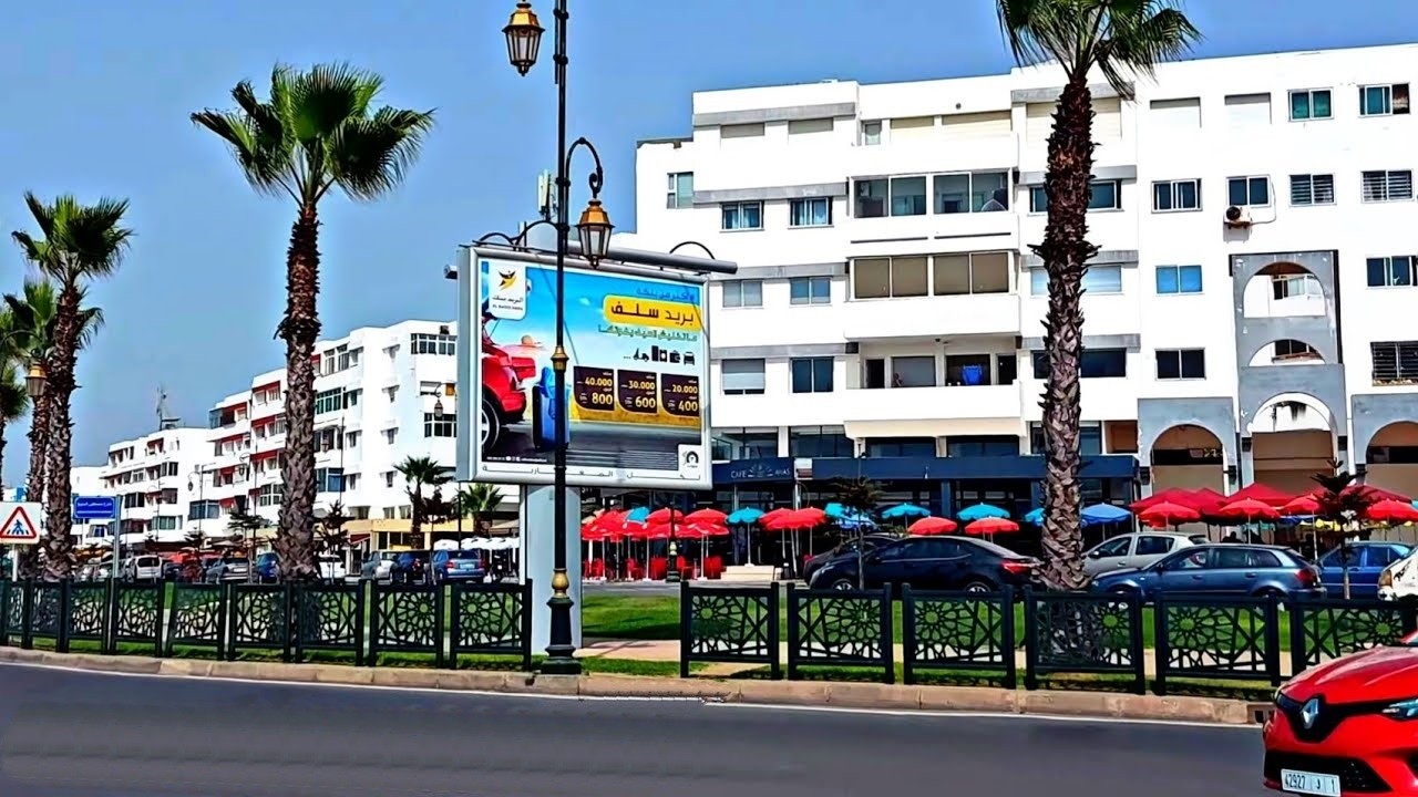 RABAT جولة روعة بين أحضان أشهر أحياء الرباط حي جي سانك ولبيتات المنزه وبين أكبر شوارع يعقوب المنصور