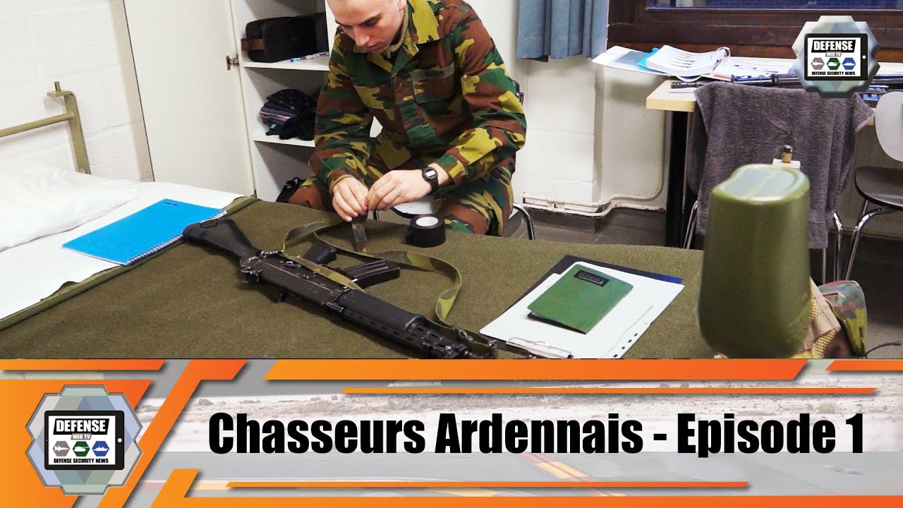 La vie des jeunes soldats du bataillon Chasseurs Ardennais Episode 1 Premiers pas dans une caserne