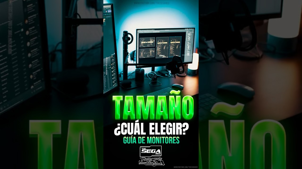 🖥️&iquest;QU&Eacute; TAMA&Ntilde;O DE MONITOR COMPRO? | Gu&iacute;a de Monitores 🖥️