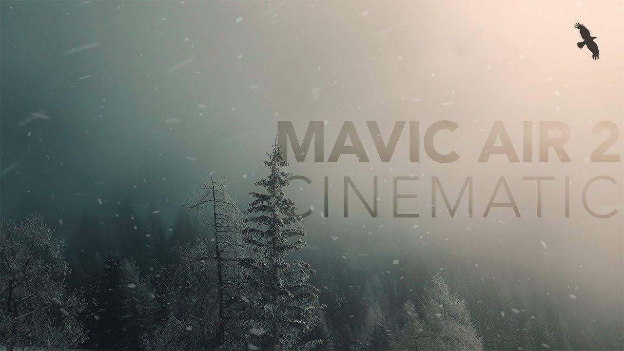 Mavic Air 2 Cinematic 4K Footage - Mountain Town