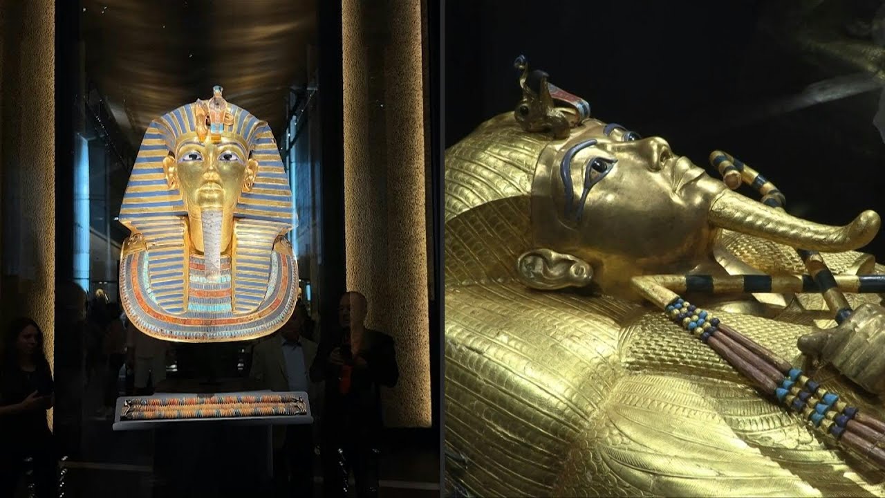 Milhares de visitantes vão à exposição de Tutancâmon no Grande Museu Egípcio | AFP