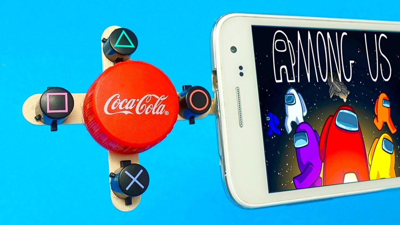 7 SIMPLE INVENTIONS with AMONG US 🕹️👾