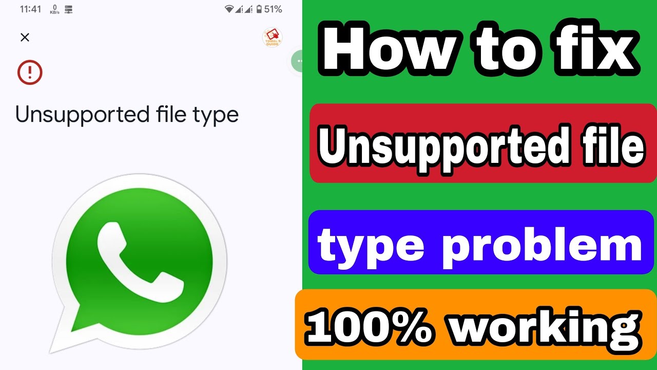 How to fix WhatsApp pdf  unsupported file type problem 2025 | unsupported file type problem WhatsApp