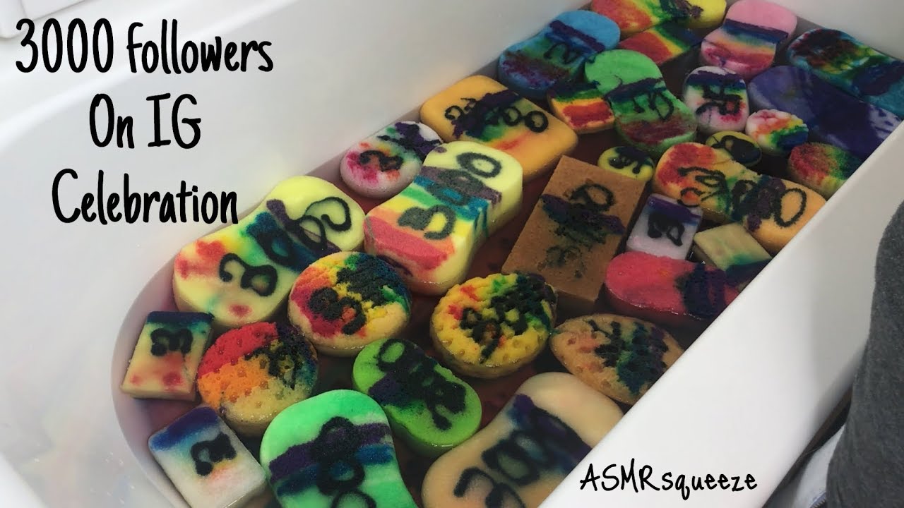 3000 Followers on IG Celebration!/ASMRsqueeze