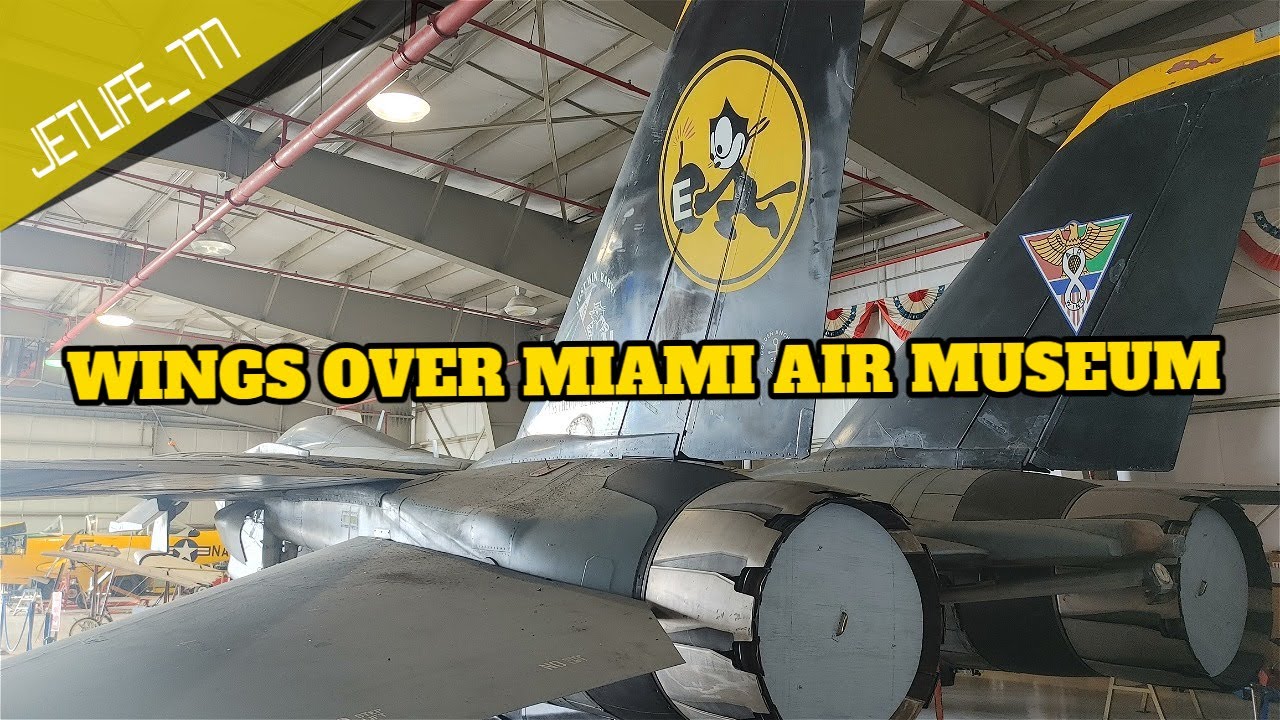 The only aviation museum in Miami (Wings Over Miami Museum)(Full Tour)