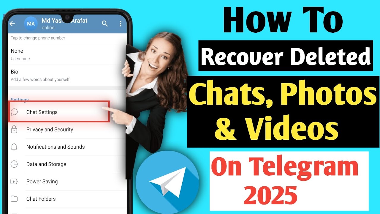 How To Recover Deleted Telegram Chats, Messages, Pictures, And Videos (2025)