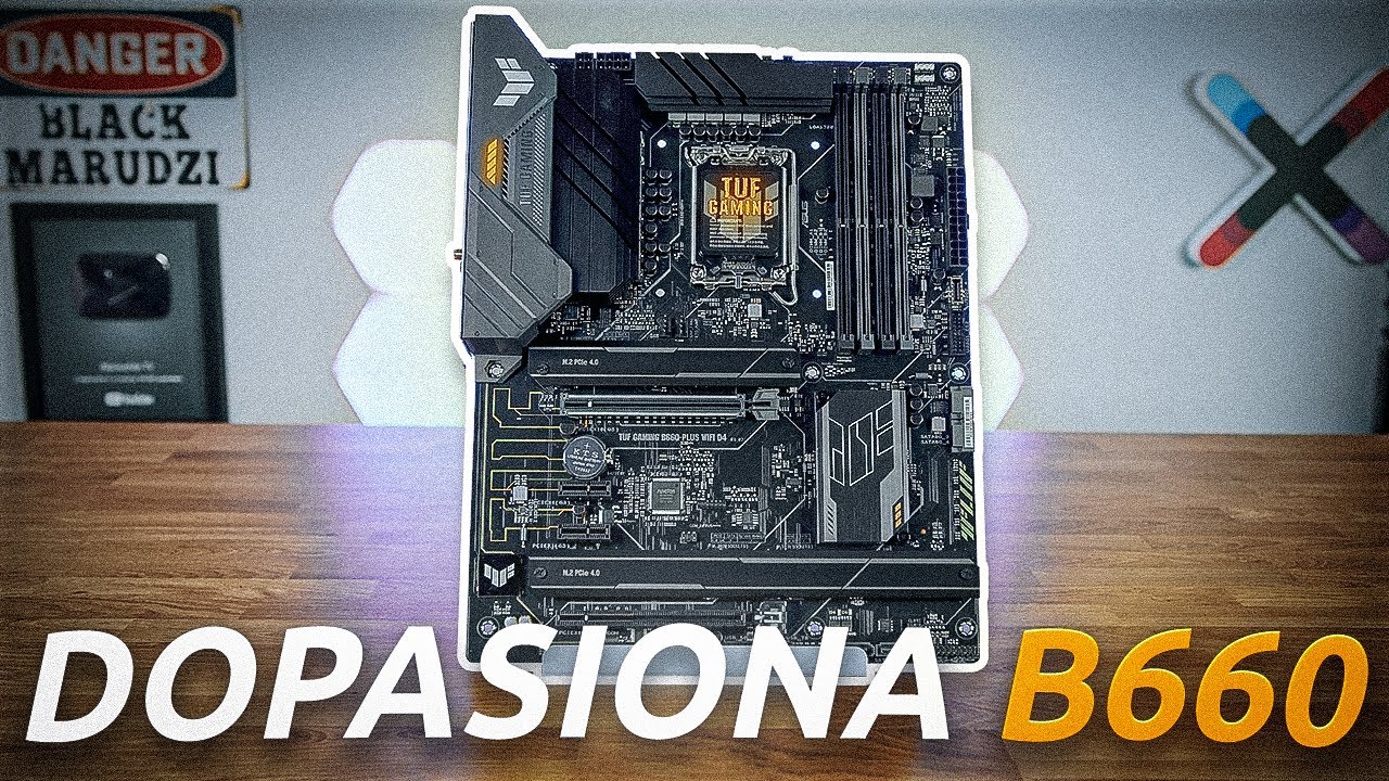 Asus TUF Gaming B660 PLUS WiFi / TEST / Temperatury VRM