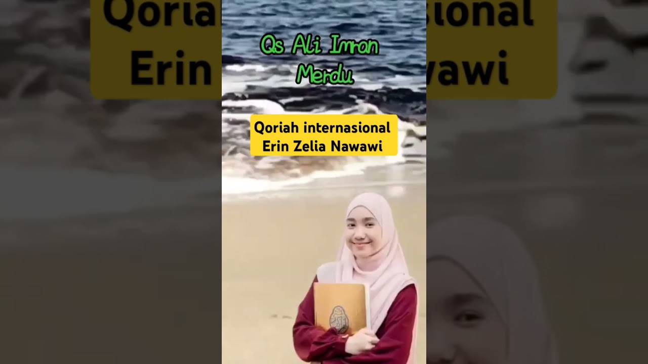 Qs Ali Imran- Erin Zelia Nawawi #alquran #live #shorts