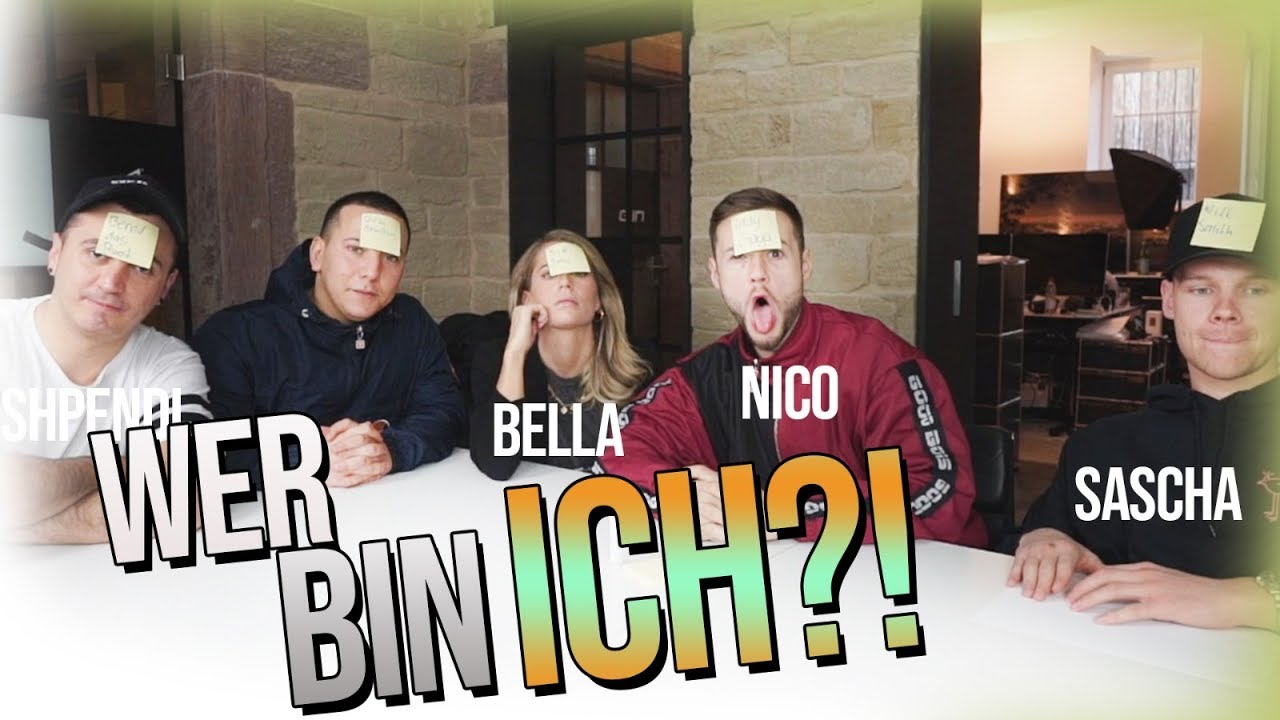 WER BIN ICH? Mit Nico, Bella, Sascha und Shpendi