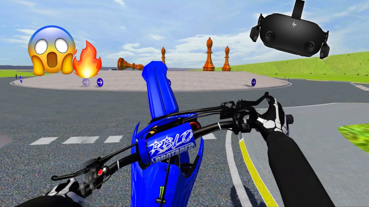 MX BIKES SMOOTH THROTTLE WHEELIES IN VR!! *BEST WAY TO PLAY*