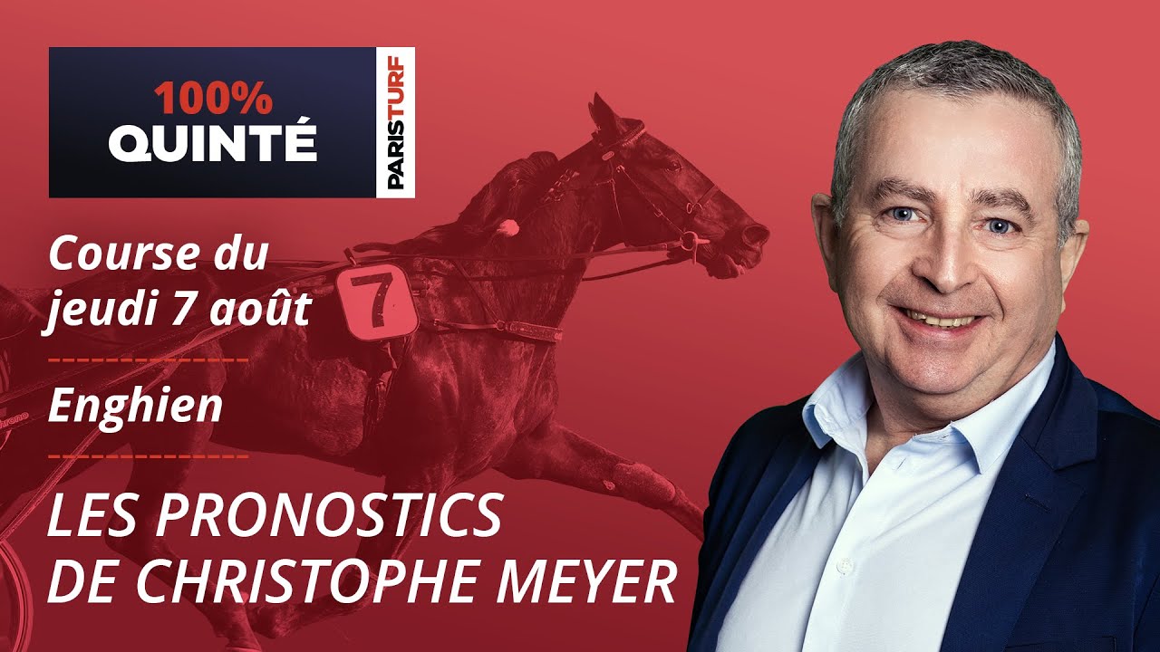 Pronostics Quinté PMU - 100% Quinté du Jeudi 7 août à Enghien