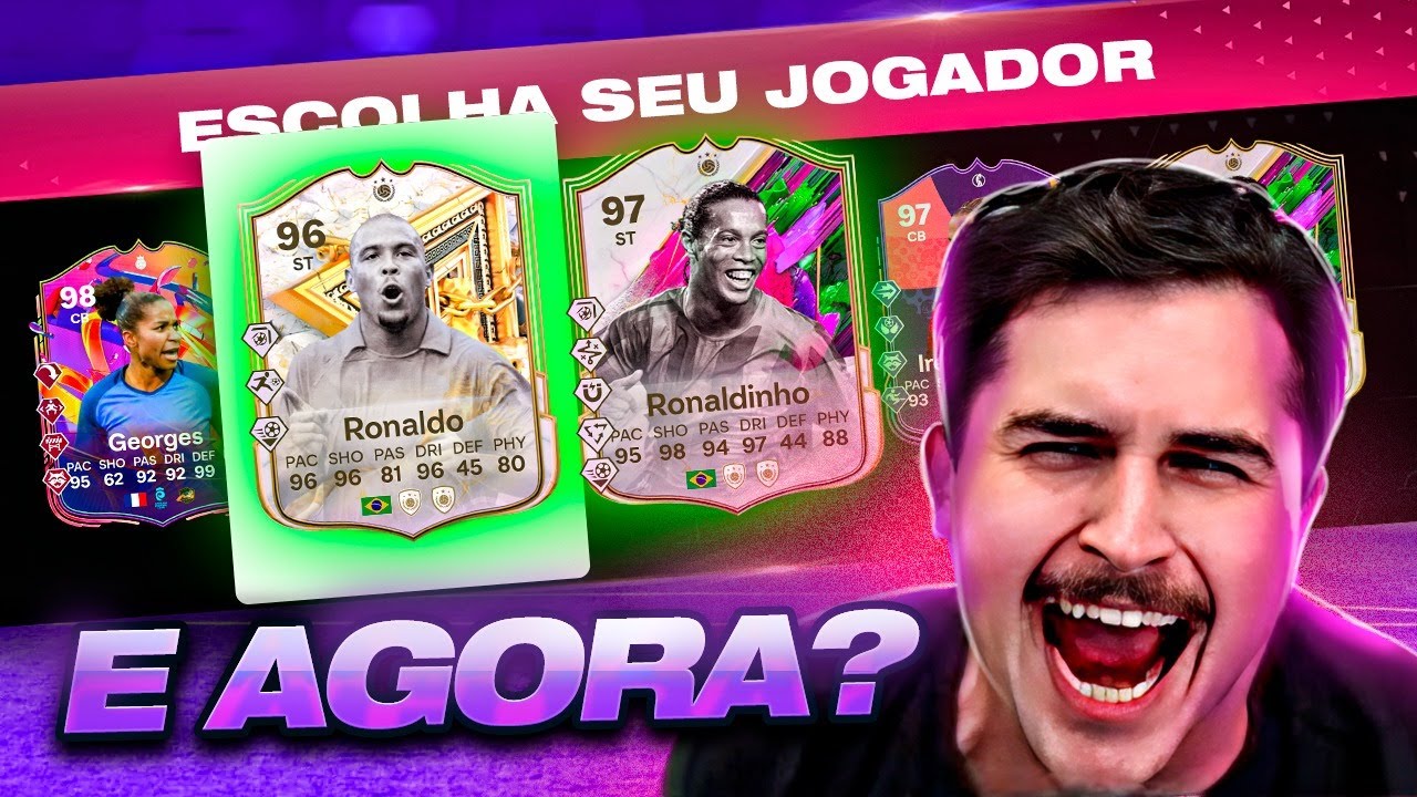 A ESCOLHA MAIS DIF&Iacute;CIL DO BANQUETA NO DRAFT DO EA FC 25!