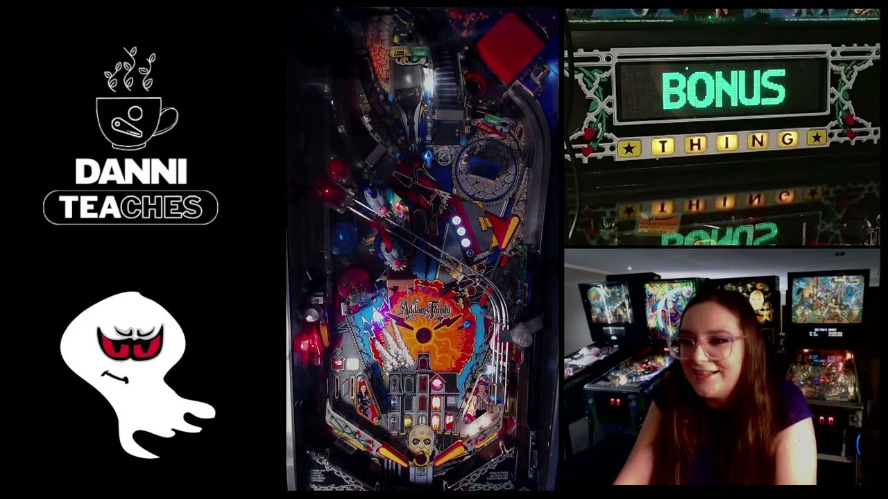 Addams Family Pinball Tutorial - Danni Teaches