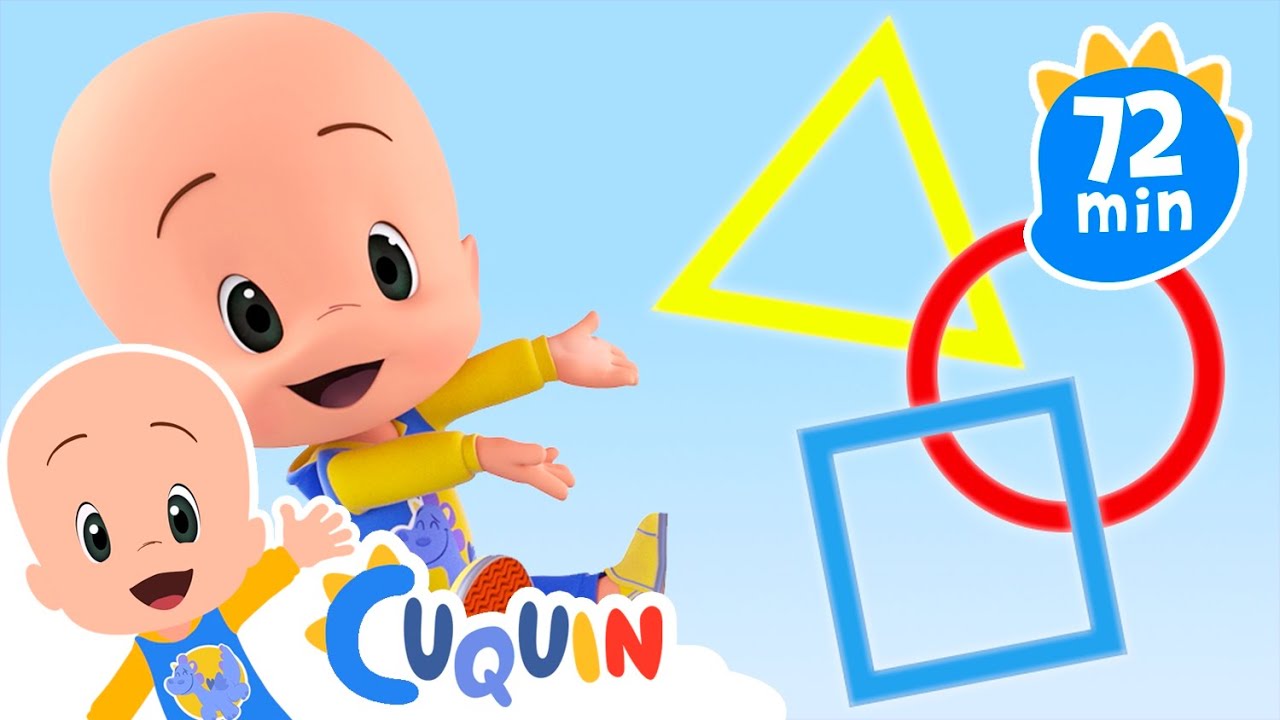 Aprende las formas y mucho más junto a Cuquín y su varita mágica 🪄 Dibujos educativos para bebés