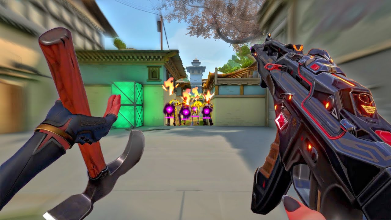 Профессиональный бессмертный игрок №14 (игровой процесс VALORANT)