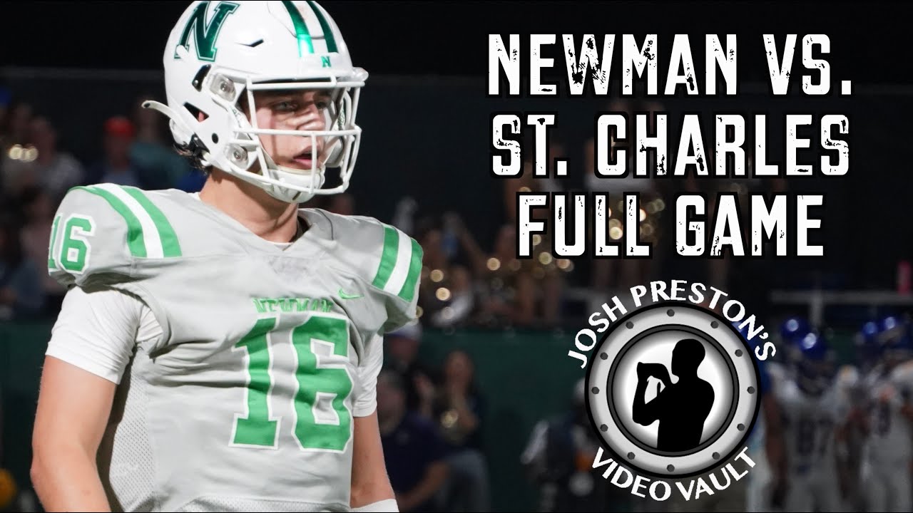 Newman vs. St. Charles, Week 10 (Full Game, Members Only) - Arch Manning Takes On Toughest Rival! 🏈