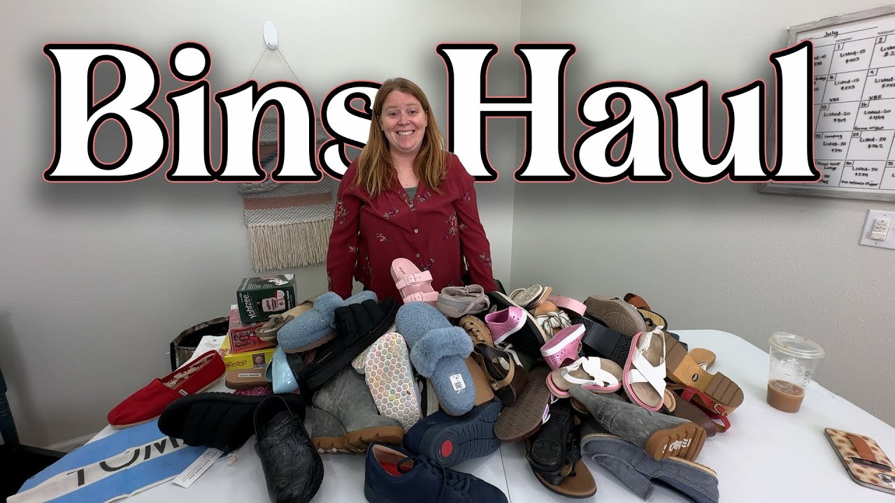 I Found So Many Shoes at the Goodwill Outlet!