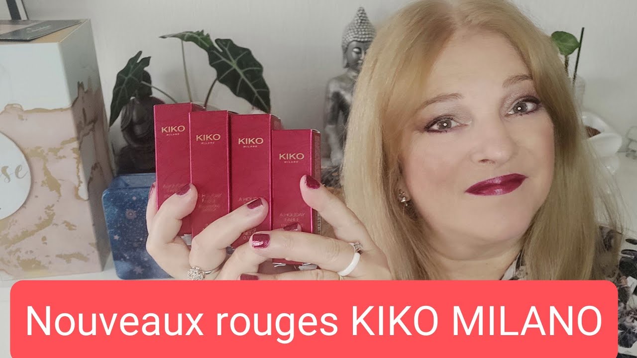 Mes rouges à lèvres KIKO MILANO !!!