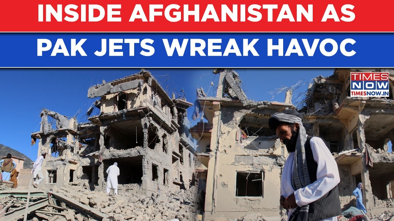 Pakistan Jets Ravage Afghanistan, Taliban Vows Revenge As Dozens Killed, Shocking Scenes Emerge