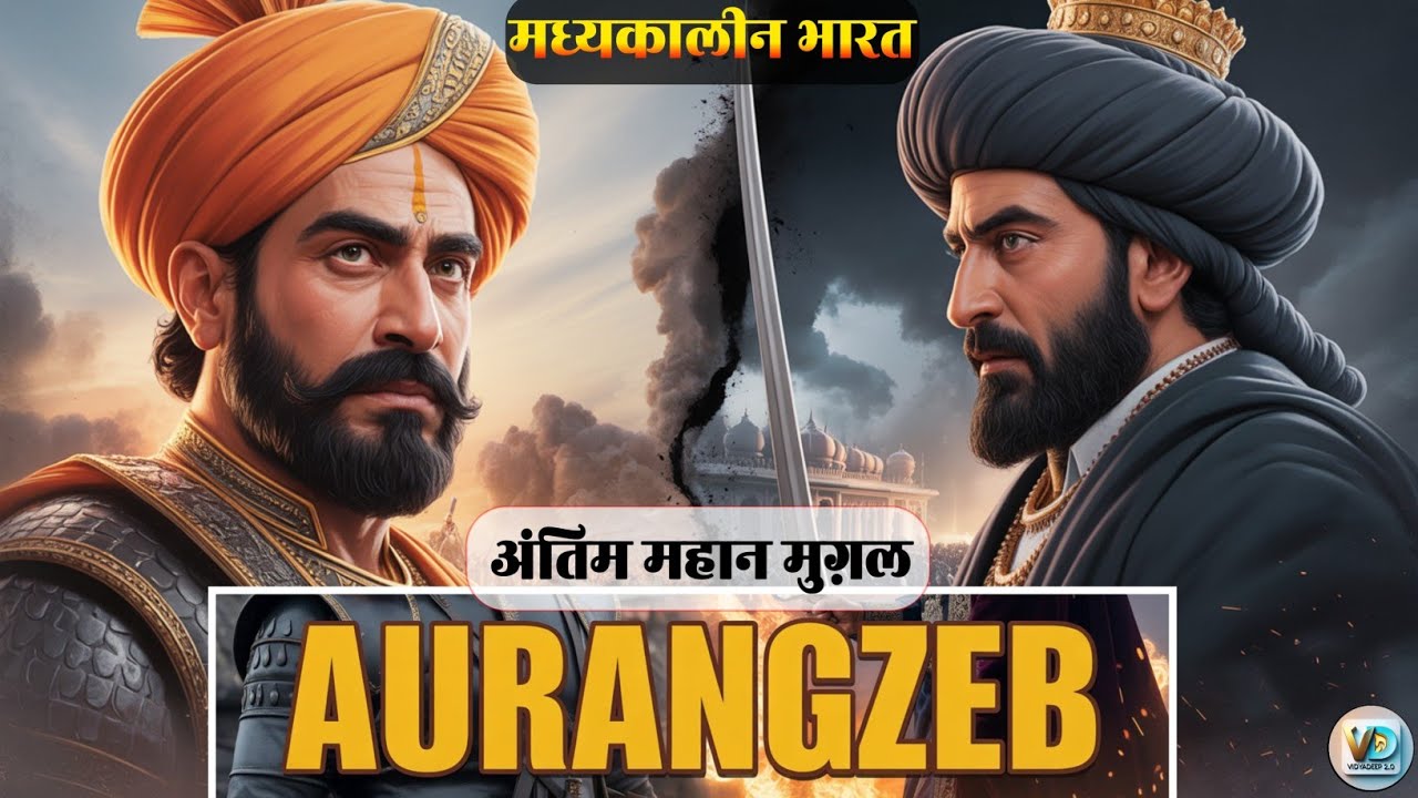 🔥औरंगजेब का सम्पूर्ण इतिहास | AI story | by- Vidyadeep2.0