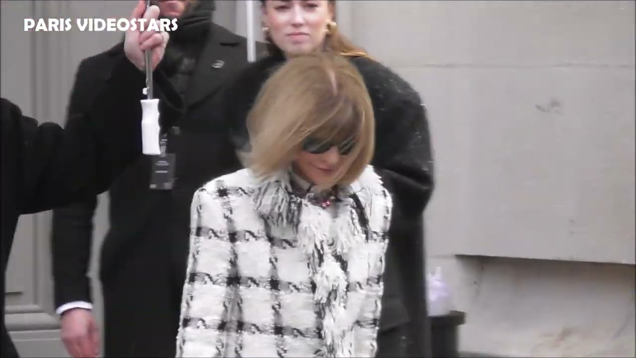 Anna Wintour, Paloma Elsesser, Michel Gondry etc... @ Paris Fashion Week 29 january 2026 show Chanel