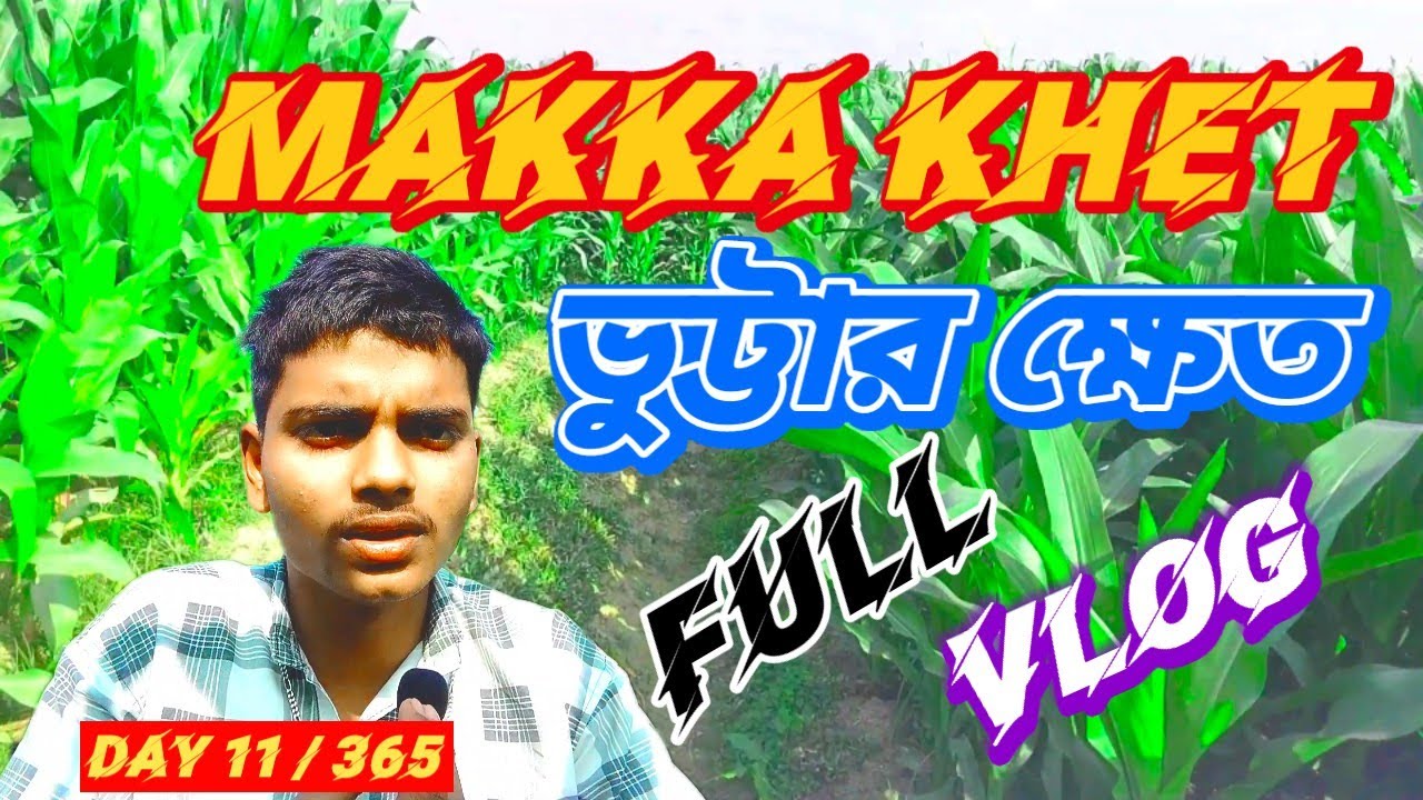 DAY 11 / 365 | MAKKA KA KHET || VLOG VIDEO || NEW VLOGER ||