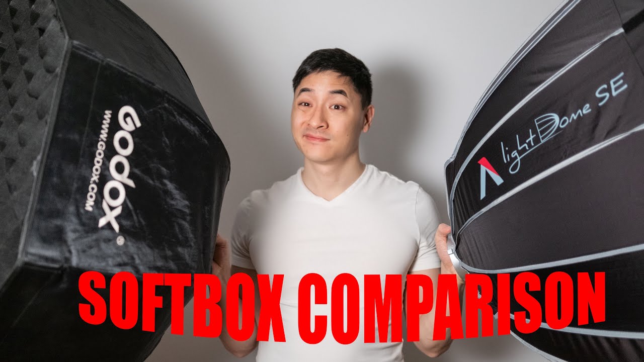 Do Bigger Brand Name Softboxes Really Matter? Aputure Light Dome SE vs Godox Softbox
