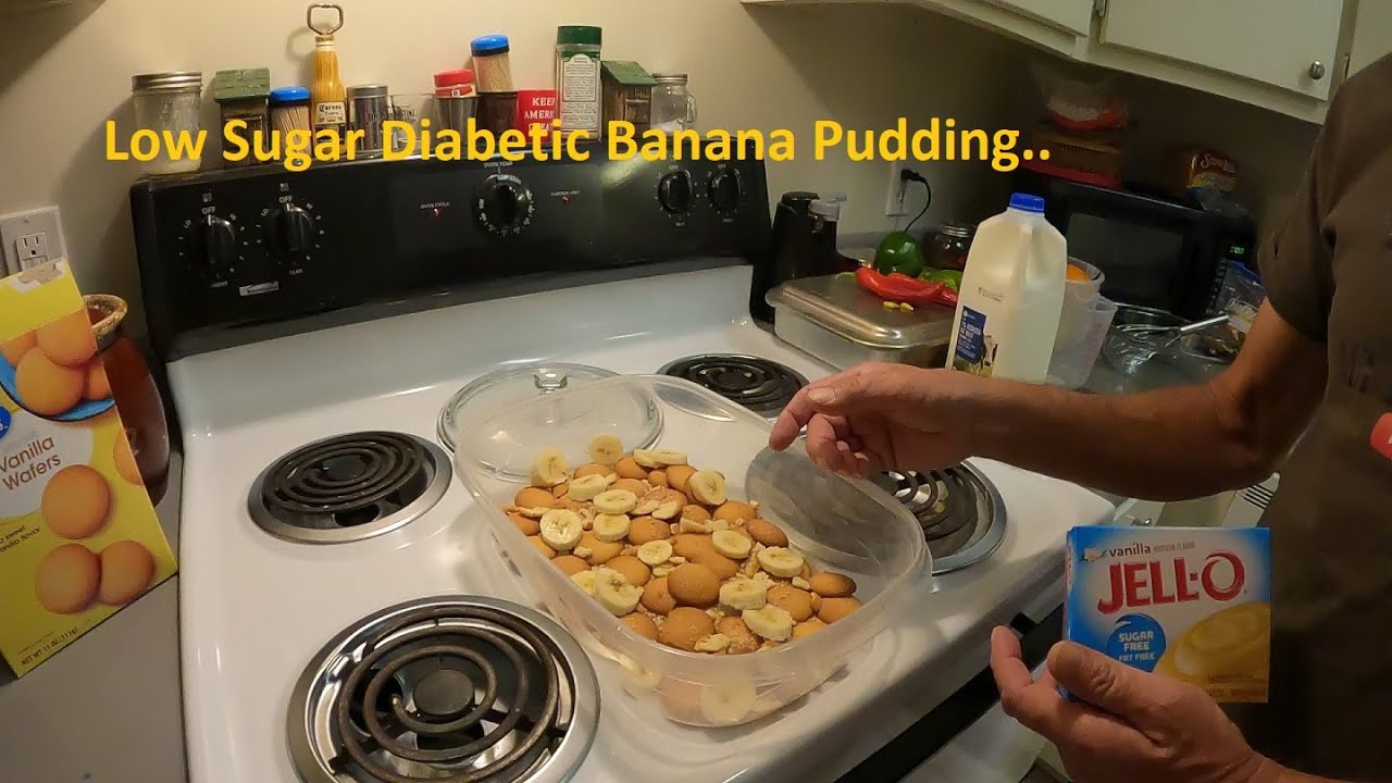 Diabetic Banana Pudding