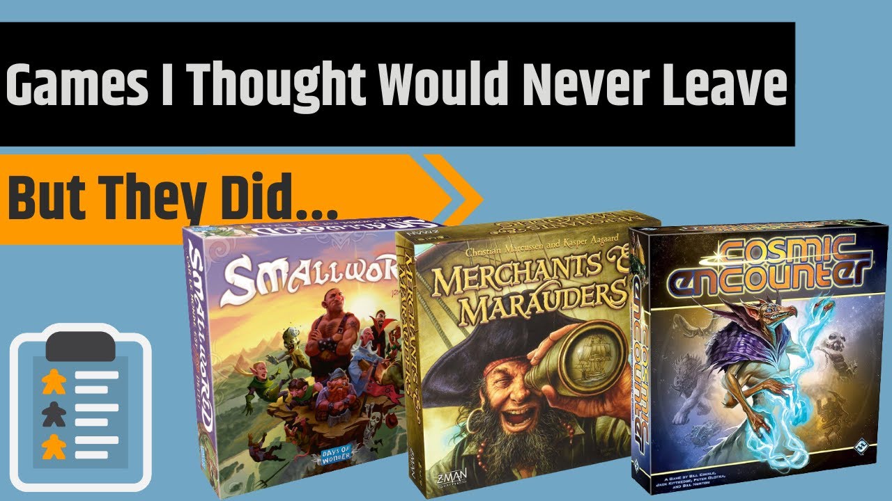 10 Games I Thought Would Never Leave My Collection.....And I Was Wrong