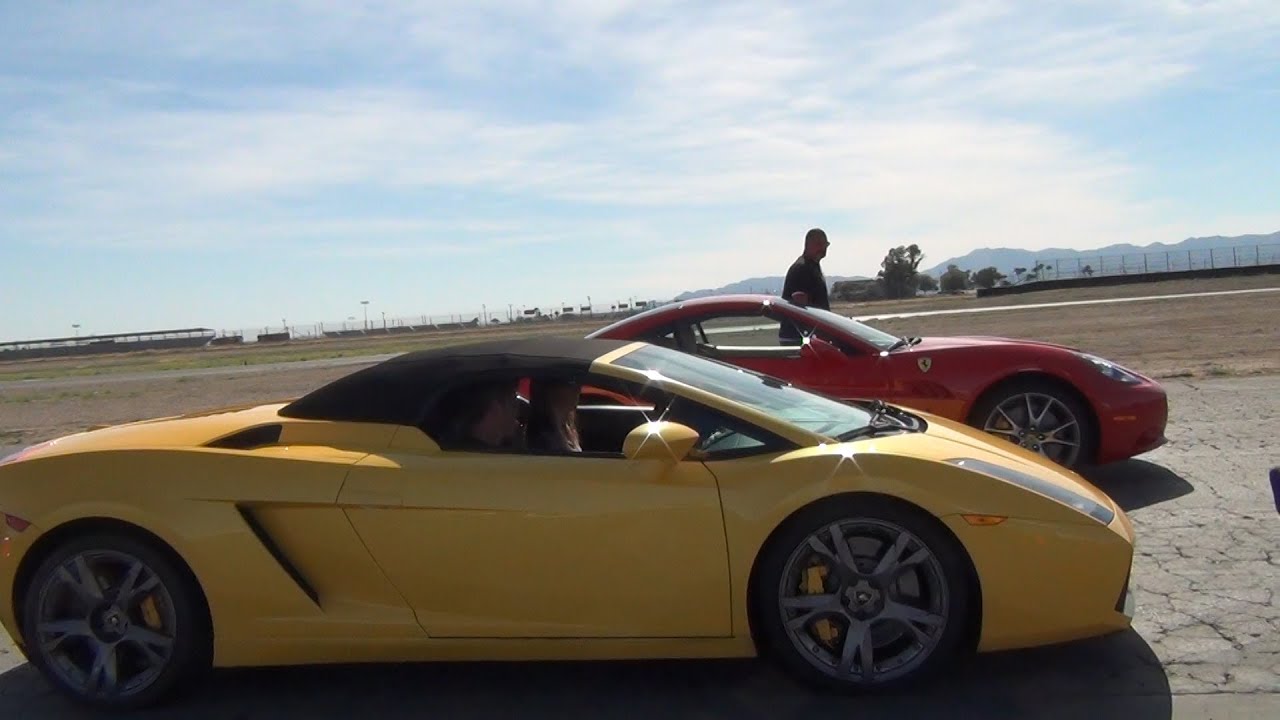 Lamborghini Gallardo Spyder Drive Along