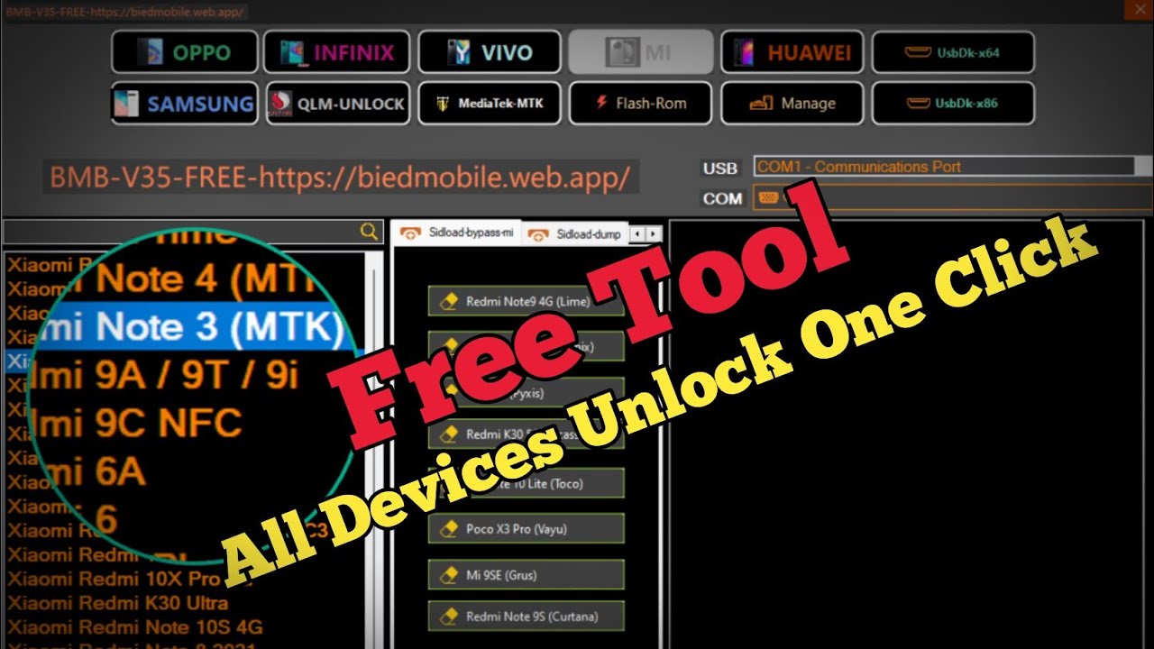 BMB Unlock Tool V35 New Update | Fixed All  Issues  | Free Tool 2023